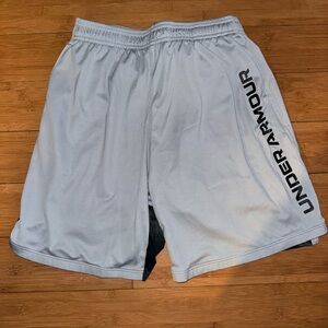 Under Armour Boys Gray Shorts
